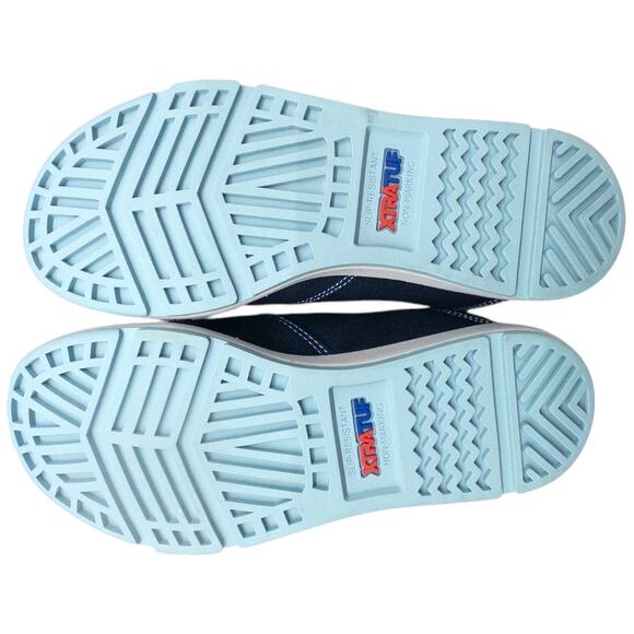Xtratuf Yellowtail Slip-On Boat Shoes Blue Yellowtail Canvas Slip On Women's 6.5 - Picture 6 of 6